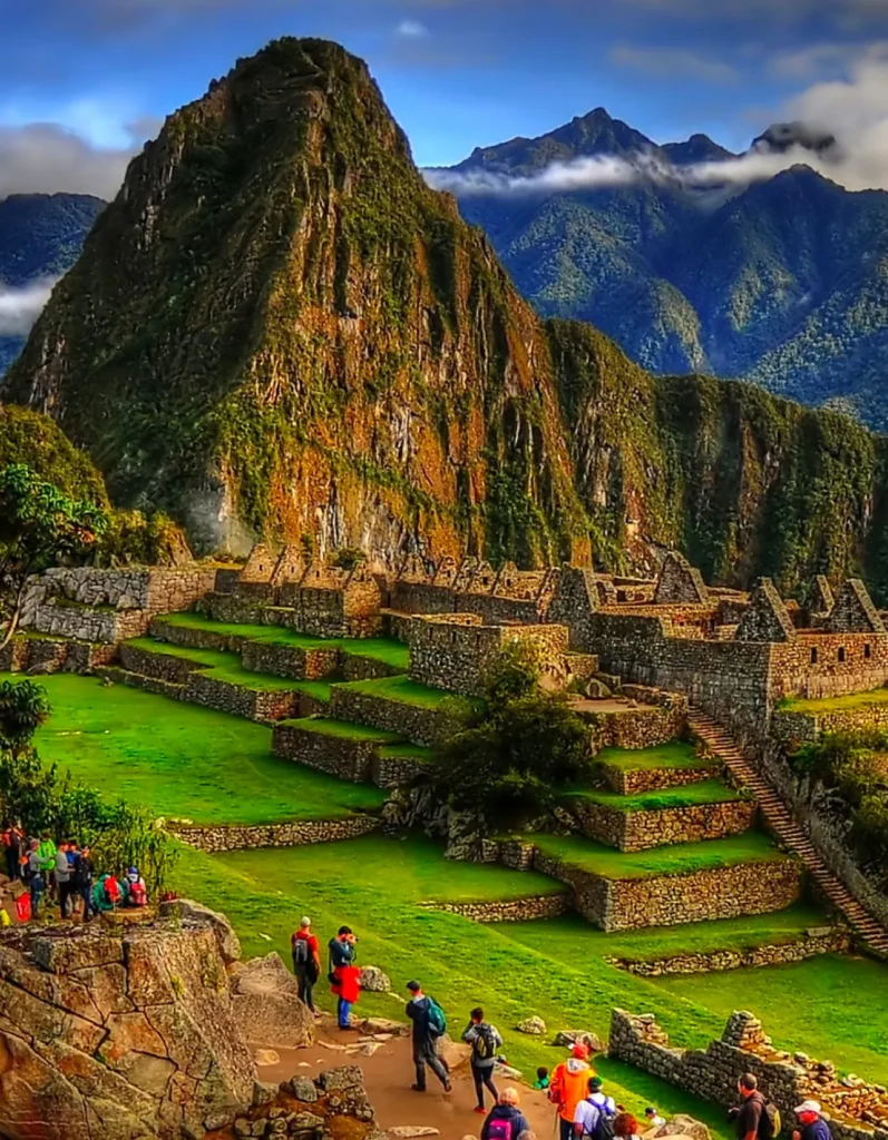 Vista di Machu Picchu, in Perù
