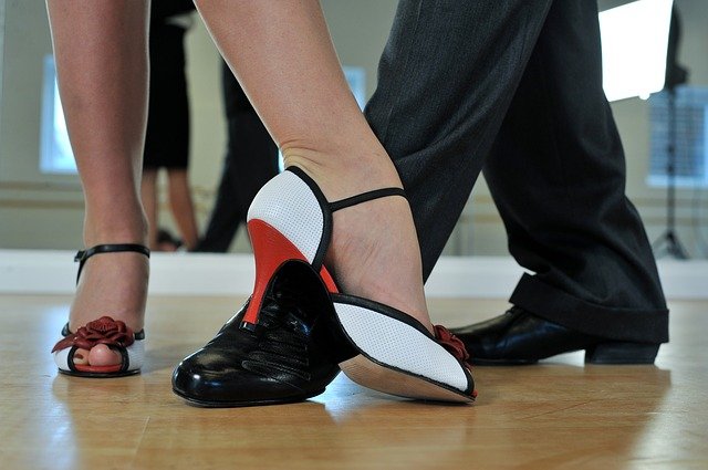 le scarpe dei ballerini di tango