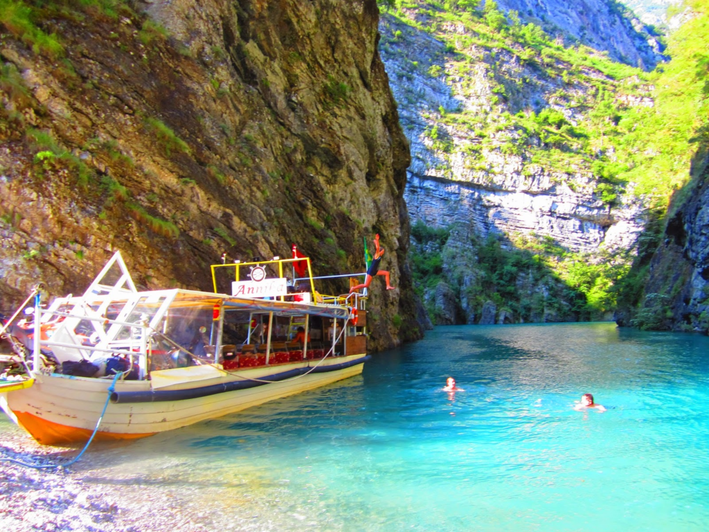 Lago di Ohrid Albania